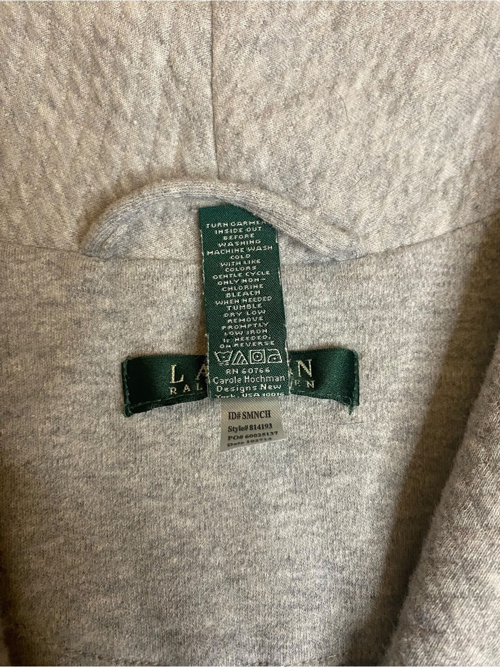 Lauren Ralph Lauren Robe Women’s L Loungewear Preppy Winter Cottagecore Classic - Picture 6 of 7